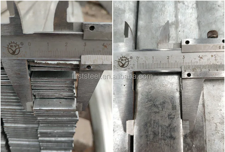 st37 ss400 carbon steel hot dipped galvanized steel flat bar 40x4  astm a36