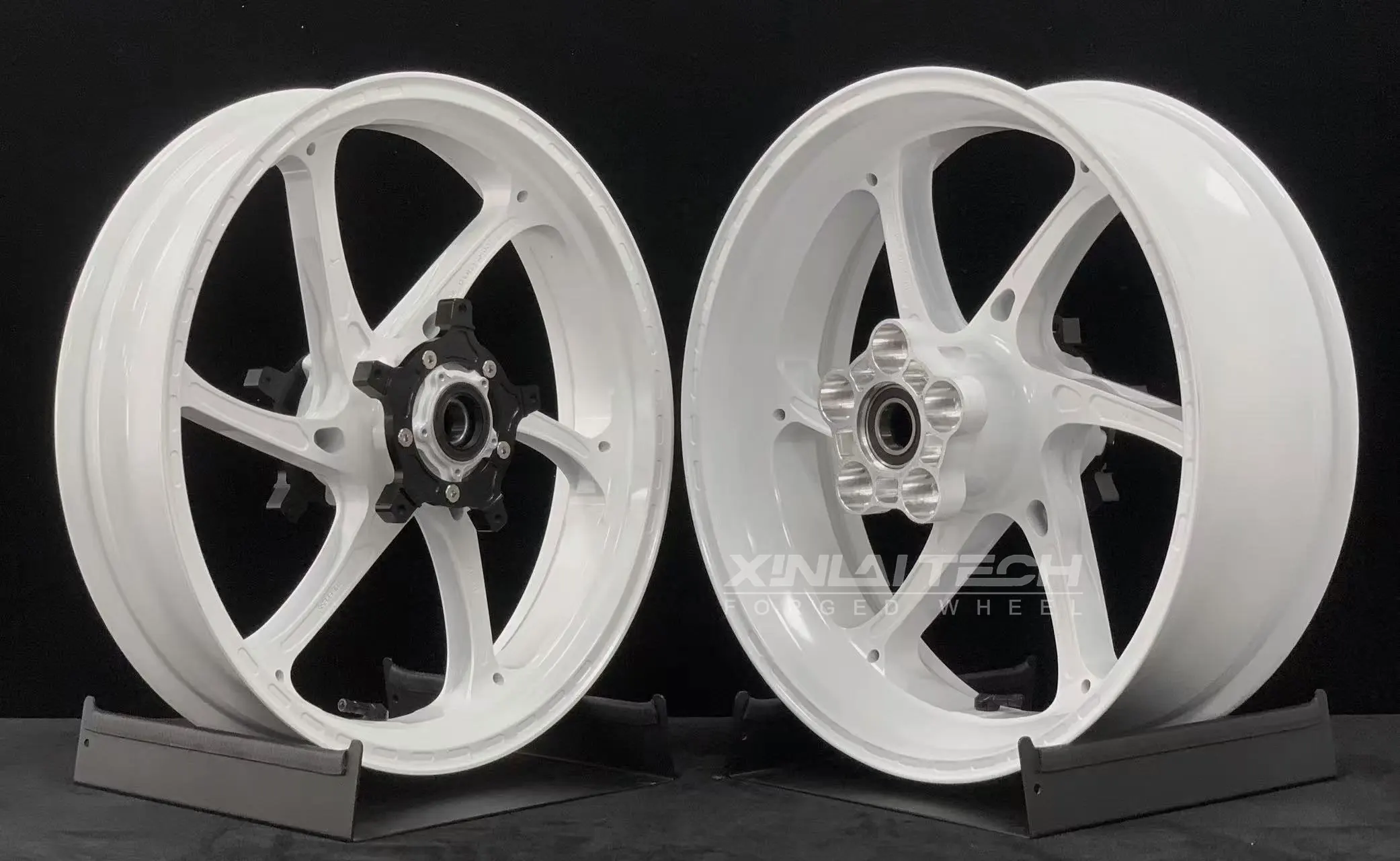 XL Custom Forged Motorcycle Wheels for Yamaha R6 17 18 Inch CNC Forged Billet Aluminum Custom Anodized Finish Motorbike Rims - Image 6