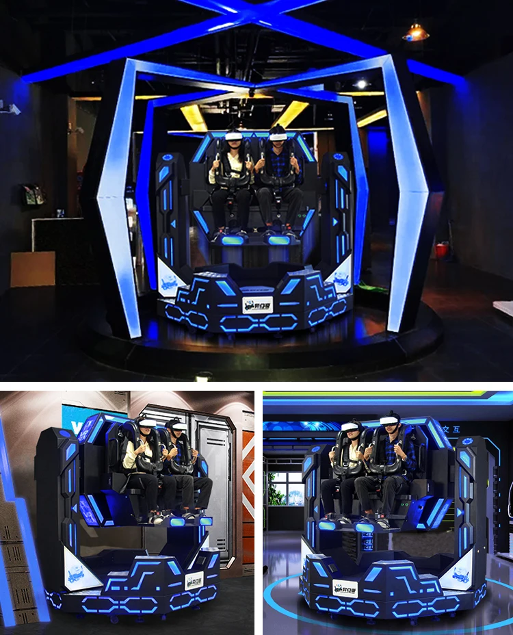 9D Vr Roller Coaster - 1080 Degree Virtual Reality Game