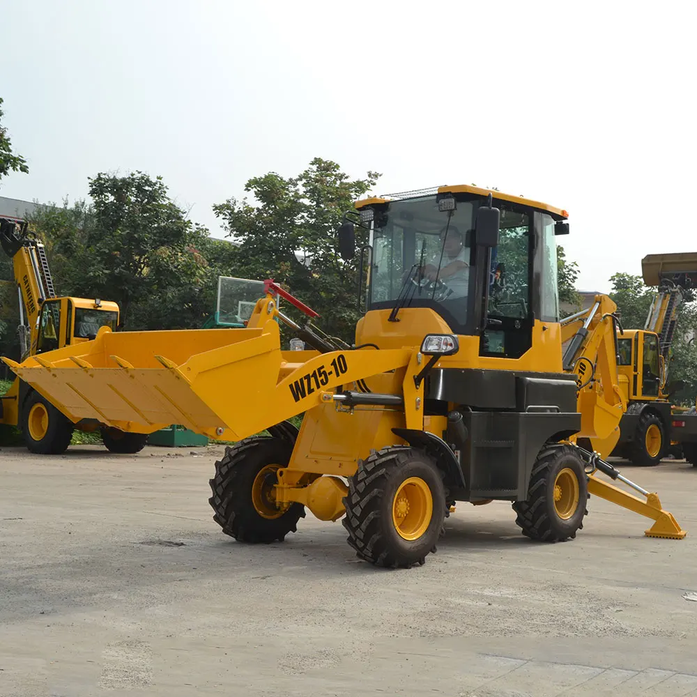 Mini Backhoe Loader with Open Cabin Compact Backhoe Loader for Sale