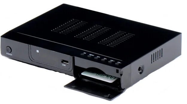 Digital Cable Tv Dvb c hd Sd Mpeg4 Set Top Box with Smart Card for Encrypted Channels.