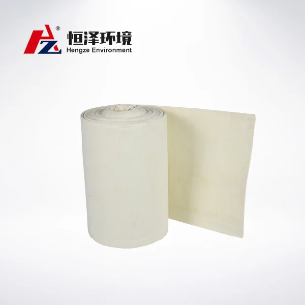 Hengze High Quality Nonwoven Fiberglass Dust Filter Cloth For