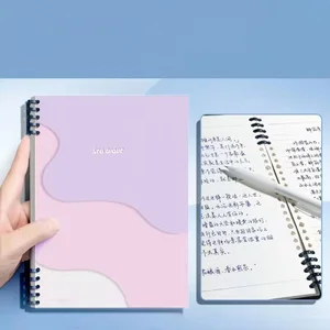 Wholesale Customized A5/A4/B5 Binder Planner PP Hardcover Journal Notebooks Loose-leaf for Business Promotional Gift Set