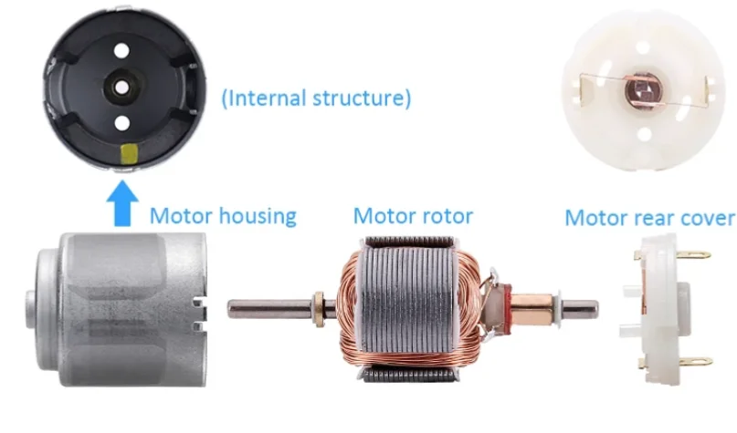 Brushless Electric Mini Motor, 12V, 6000rpm, 2430, BLDC - detail 20