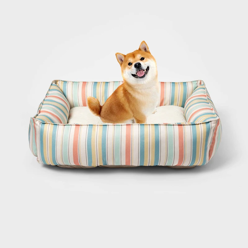 Pet products chew proof waterproof calming washable extra large cat pet furniture dog sofa bed