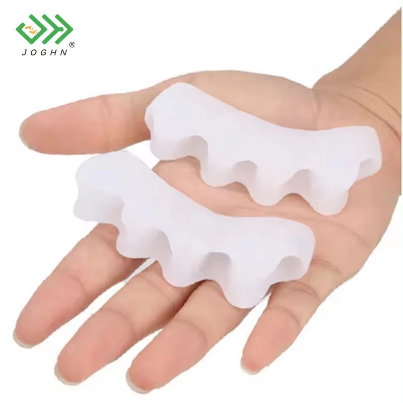 High Quality Unisex Comprehensive Hallux Valgus Correction Sole Protector Silicone Socks Protect Toe Straightener Foot Care