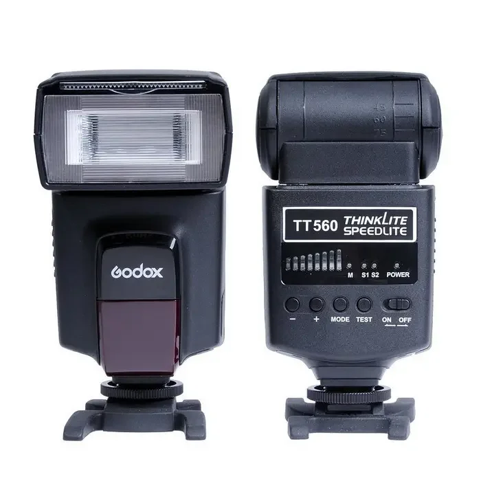 Godox TT560 II Flash TT560II with Build-in 433MHz Wireless Signal + Flash Trigger for Canon/N Pentax Olympus DSLR Cameras