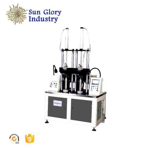 2 Stations CNC Threading Machine Metal  Bottle Production Line Flask Machine Stainless Steel Water Bottle Making Machine