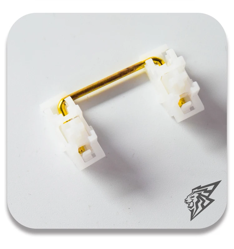 Aflion Custom New Pcb Mount Keyboard Stabilizers Design Gold Plated 2U ...