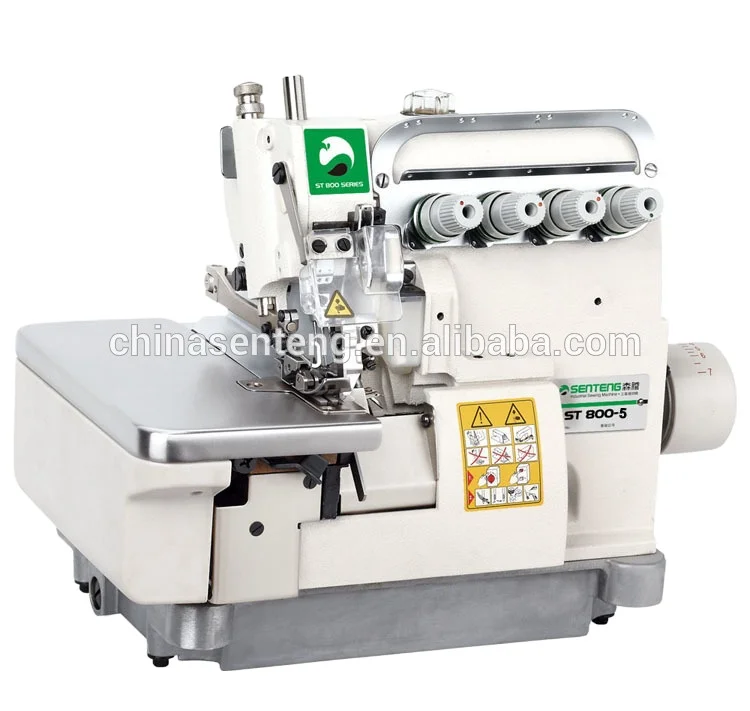 St 800 High Speed Four Thread Overlock Stitch Flat-Bed Overlock Sewing Machine Price