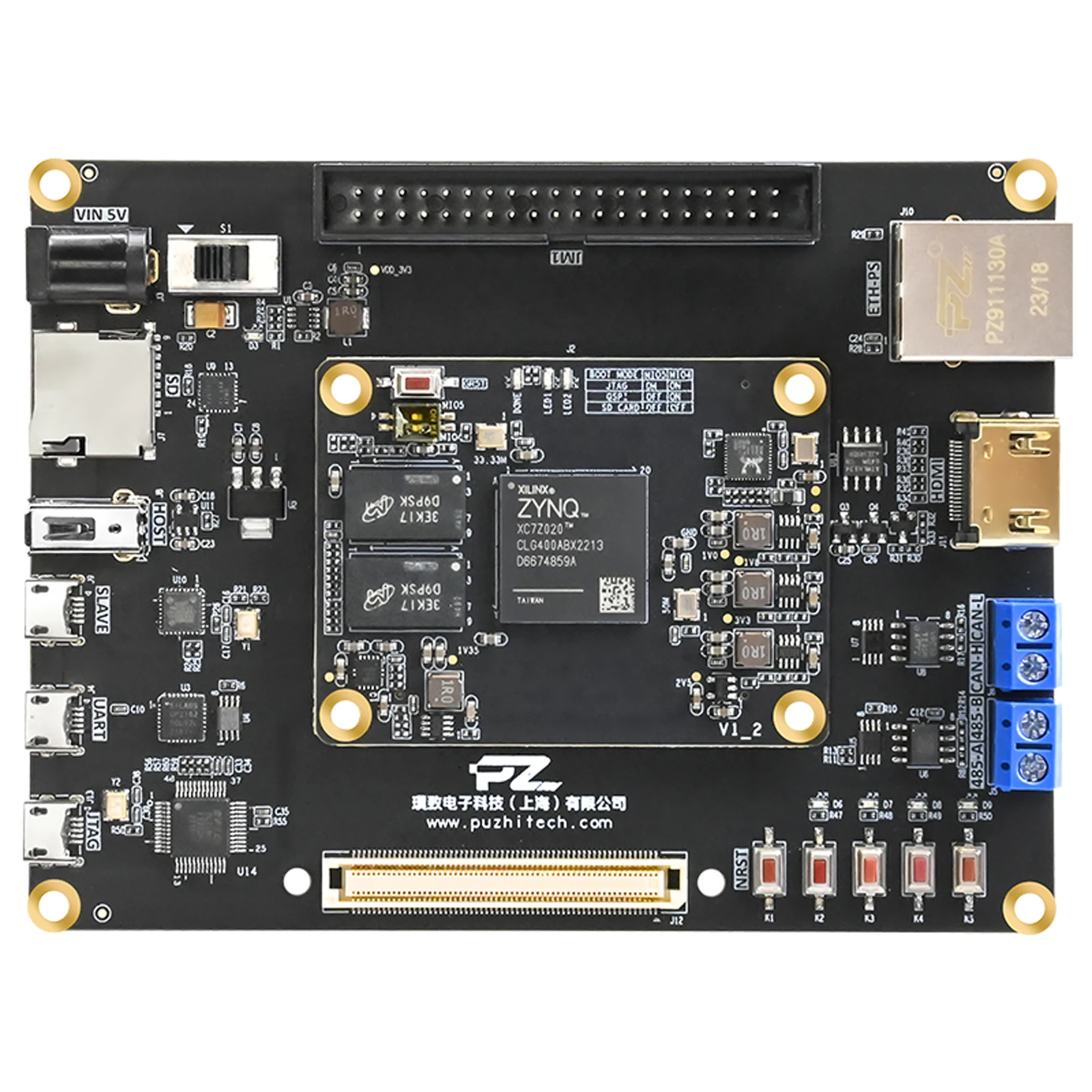 Puzhi PZ7020-S-KFB Xilinx Soc ZYNQ 7000 FPGA Development Kit