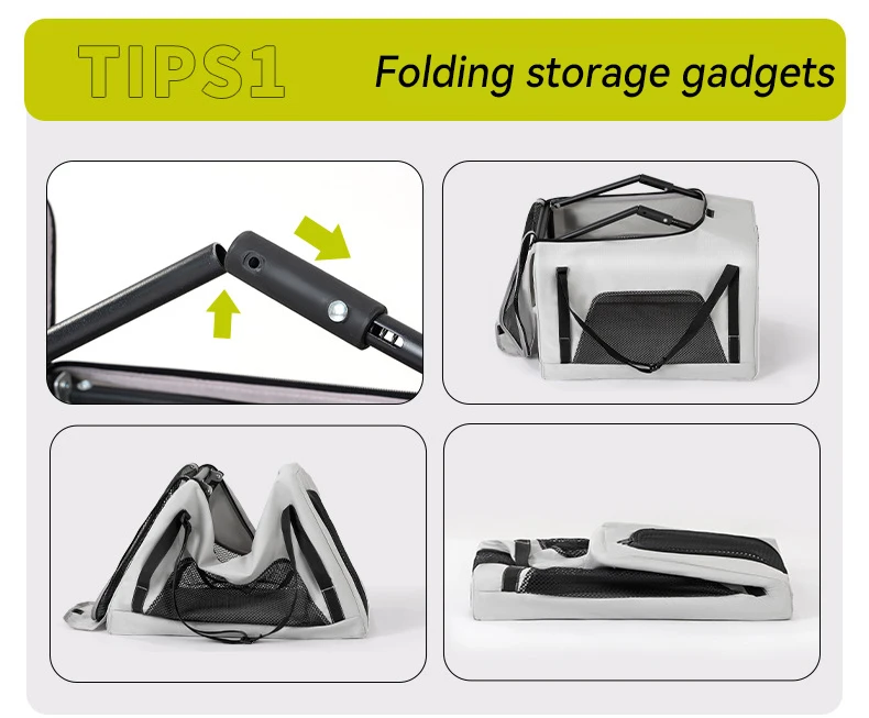 Small Pet Stroller Dog Cat Teddy Baby Stroller for Travel Pet Dog Stroller Cross-border Portable Folding manufacture