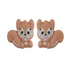 Squirrel Focal bead Peach SA124