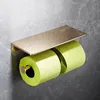 Copper-gold double tissue holder [26cm]