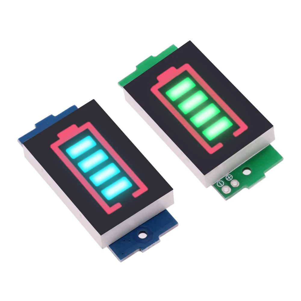 Detector De Batería Lipo 1S-8S Con Alarma De Bajo Voltaje – Pantalla LED Y Zumbador – Accesorio Para RC Y Drones
