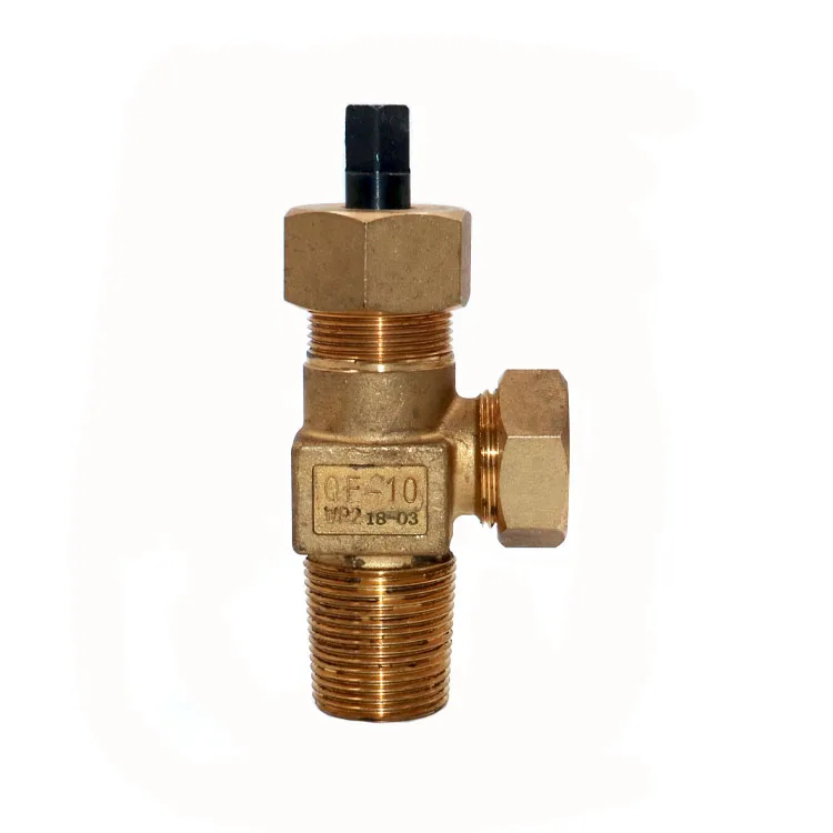 High Quality QF Series QF-10 High Pressure Brass Flow Control Industrial  Chlorine Gas Cylinder Valve