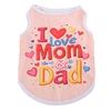 Rosa "Amo a mamá y a papá"