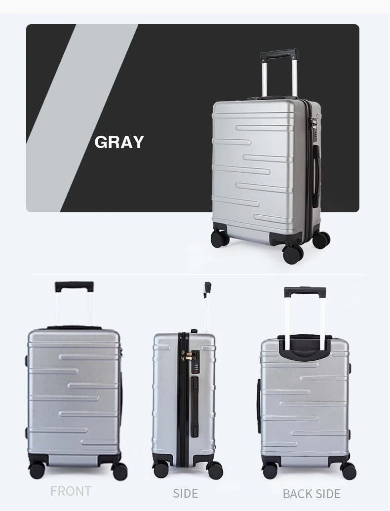 Wholesale Abs Pc Luggage Sets Custom Design 20 24 28 Inch Suitcases ...