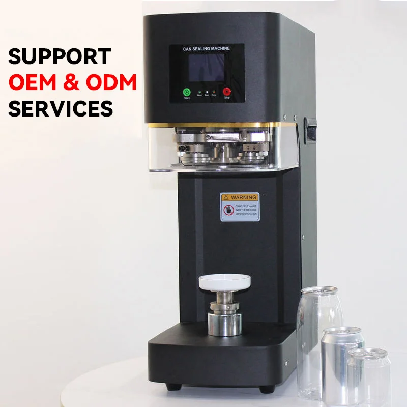 FEST CE 110V/220V非ロータリー缶シーラーシーリングマシン飲料全自動