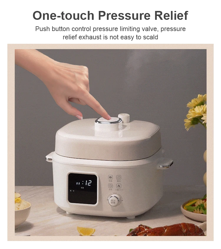 Hot Selling Home Appliance Multi Cooker Non Stick Coating Electric High ...