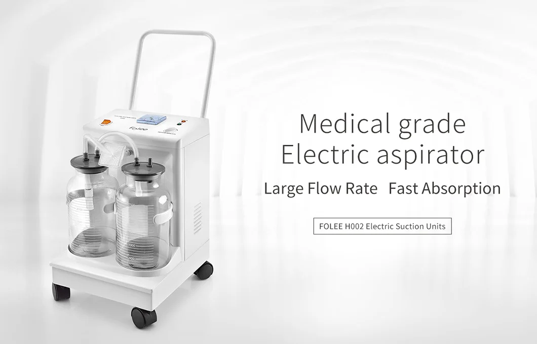 Hot Sale Medical 5000 mL Mobile Liposuction Aspirator Electrical Vacuum Suction Machine manufacture