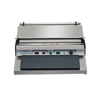 China food hand wrapper manufacturer film tray wrapper plastic film wrapping  stretcher film wrap sealer wrapping machine