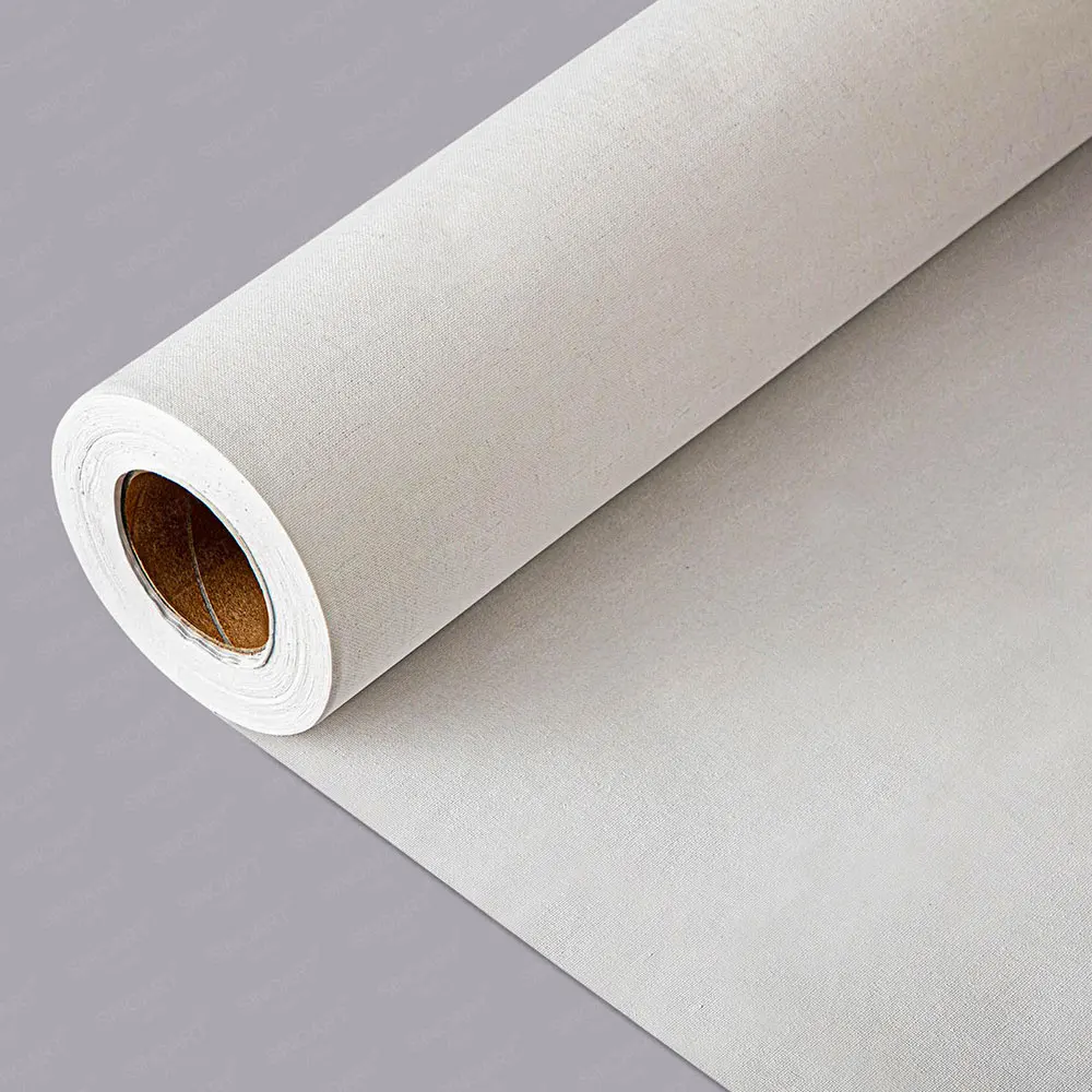 Sinoart Wholesale 380g Artist Cotton Canvas Roll Linen Canvas Roll Of