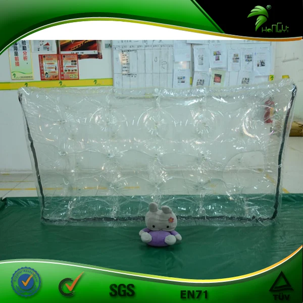 Hongyi Newest Design Transparent Inflatable Sleeping Bag