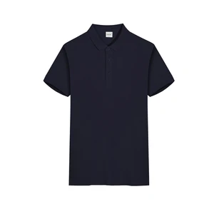Clothing Manufacturers' Short Sleeved Polo Shirt Made of 53% Cotton, Machine Washable, Non Deformable and Non Fading KD-99011