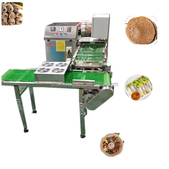 Multifunctional	wase Mitad Injera	crepe Machine Automatic Pancake Makers	crepe Spreader