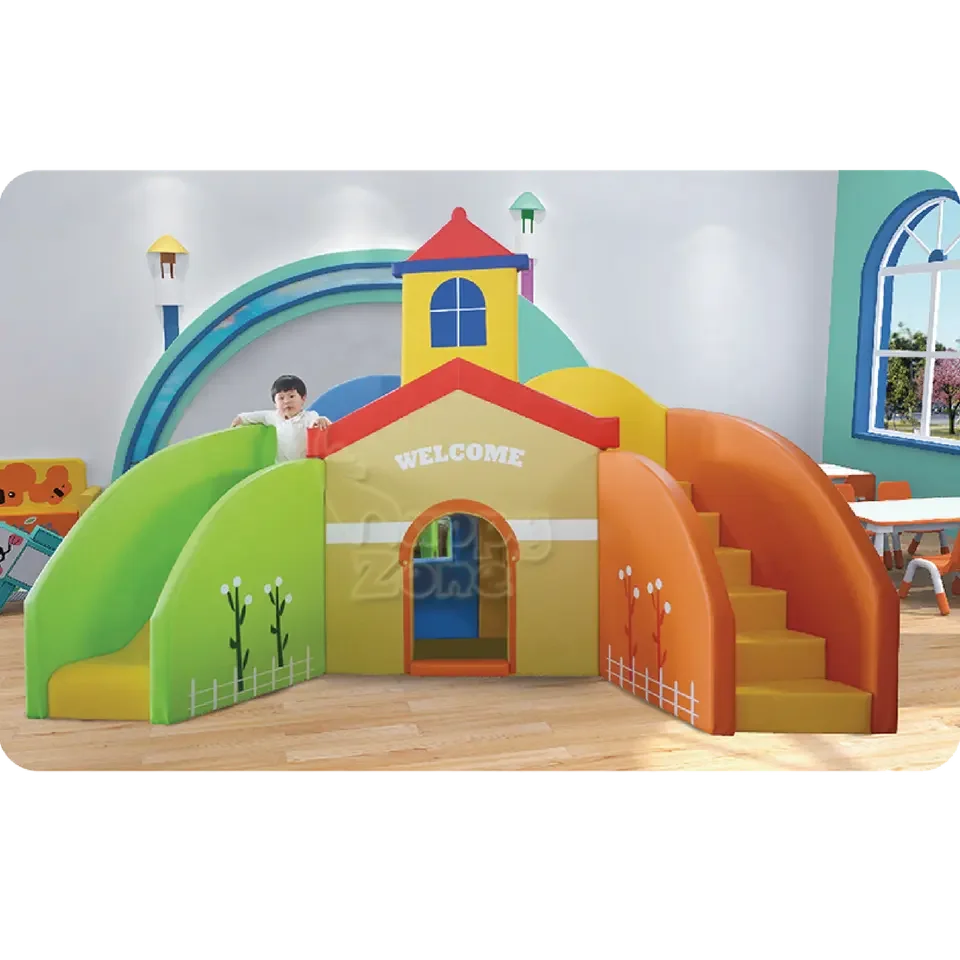 Kids Indoor Soft Play Equipment Eco-Friendly Toddler Play Area Foam  Climbing Set Indoor Playground Equipment for Sale
