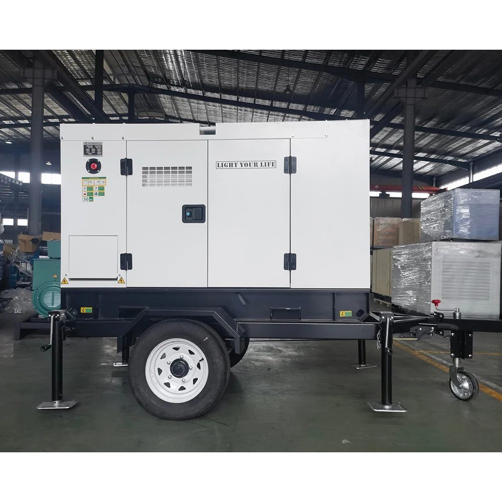 Potable diesel Generator Set 10kva Mobile Generator Construction Portable Electric diesel Generator Three Phase Welding 10kw