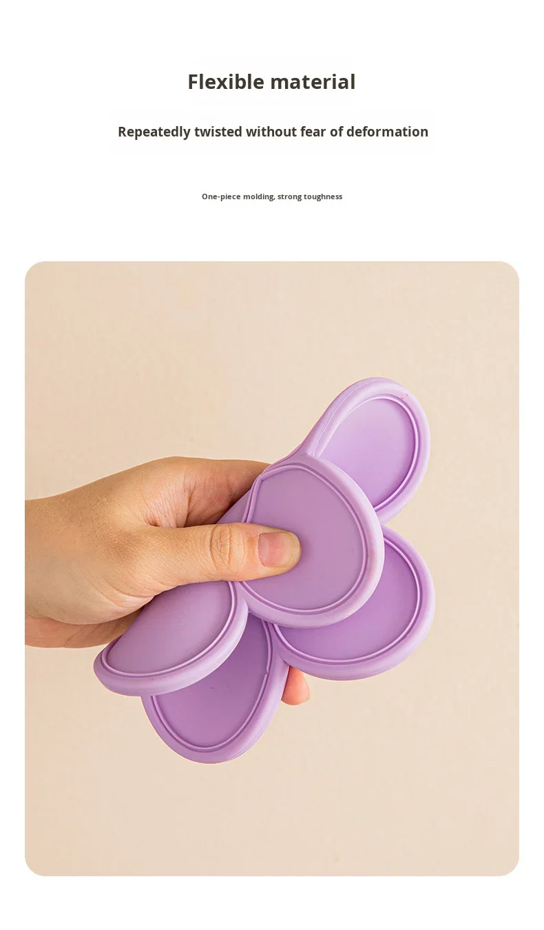 Modern Reusable Silicone Heat Resistant Anti-Scalding Placemat Coaster Bowl Plate Mat for Household Countertop Dining supplier