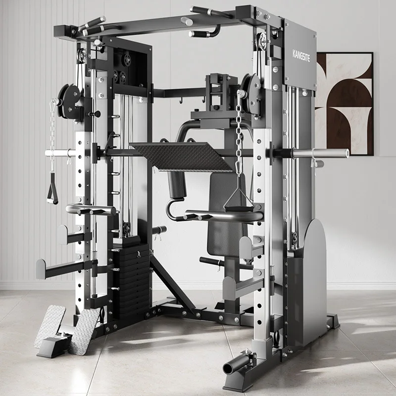 Commercial Fitness Smith Machine Strength Integrated Training Equipment Set Combination Home Hitness Multi-Functional