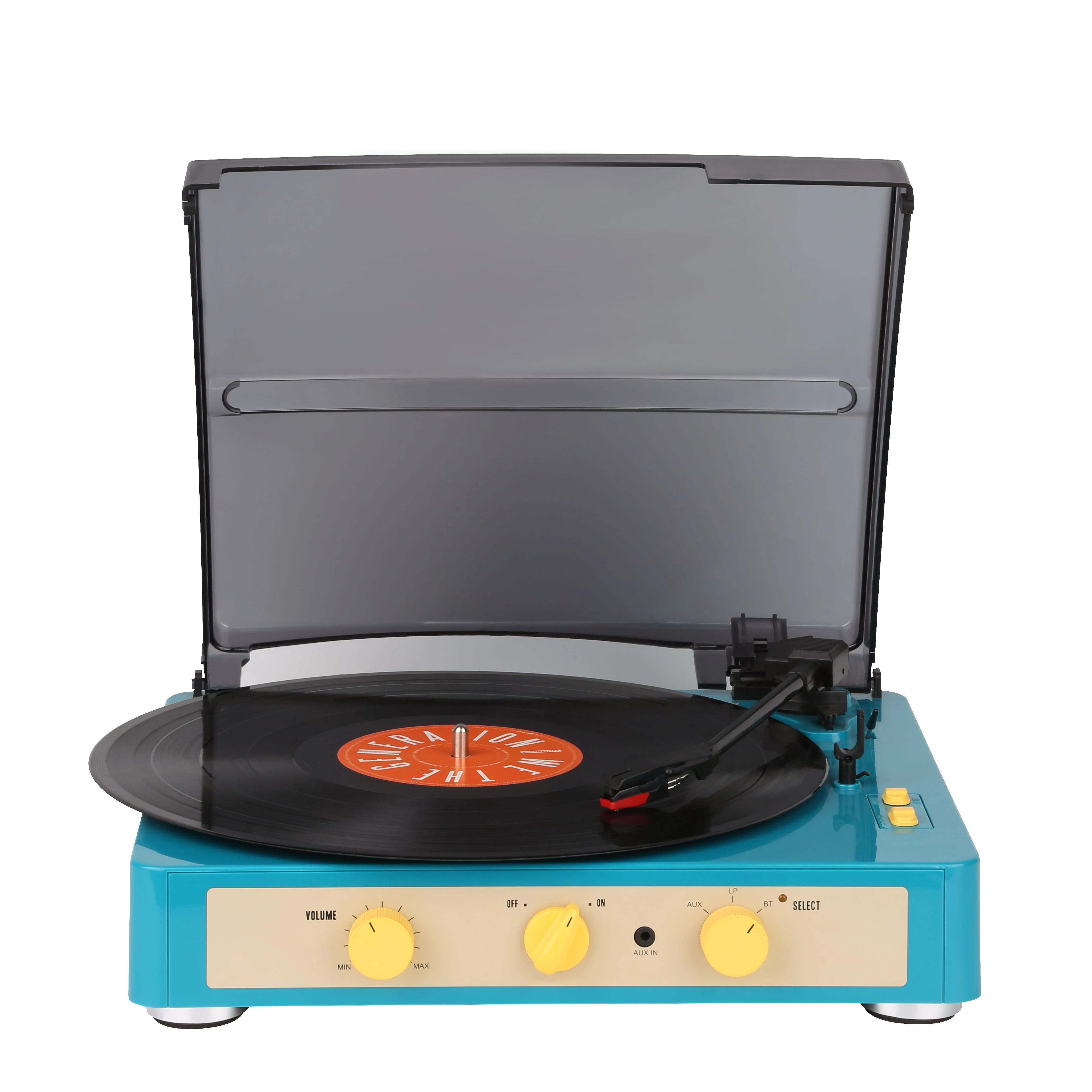 18502円 魅力的な Turntable Record Player Portable Wireless 3 Speed Vinyl