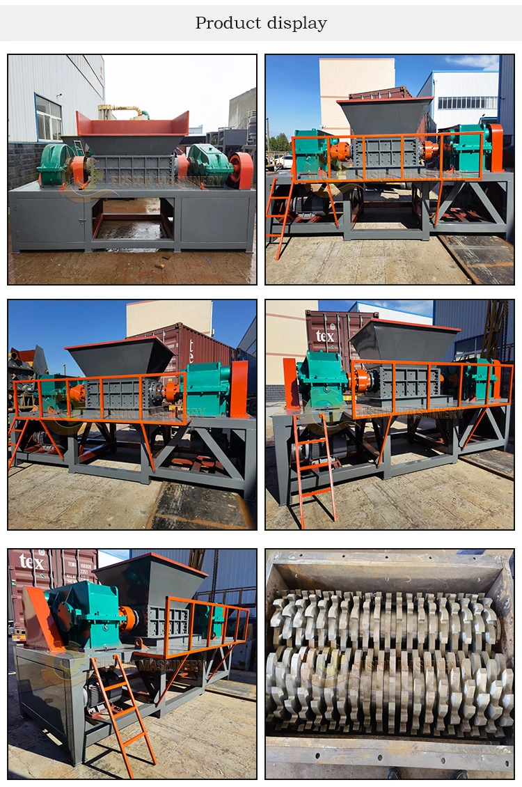 2t/h High Productivity Fabric Crusher Shredder/cloths Crusher Machine/waste Shredder