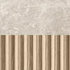 Greige Oak/ Grey Emperador Marble