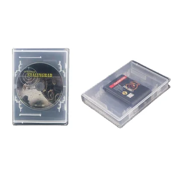 Plastic N64 SNES CD Case Replacement - Durable & Transparent