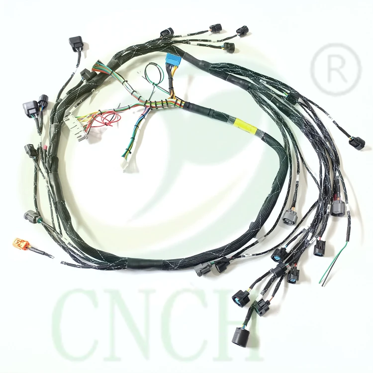 26 34 Pin Ecu Connector Wire Harness Cnch Custom Wiring Harness Ft K