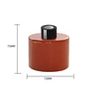 100ml orange + bouchon intérieur + anneau noir