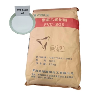 Wholesale Chloride Resin SG5 PVC Raw Material Powder PVC Resins Polyvinyl Chloride PVC