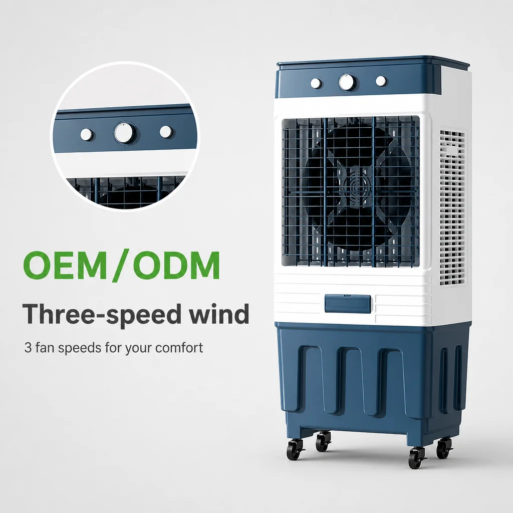 Evaporative Portable Air Cooler, 30000M3, Electric - detail 22