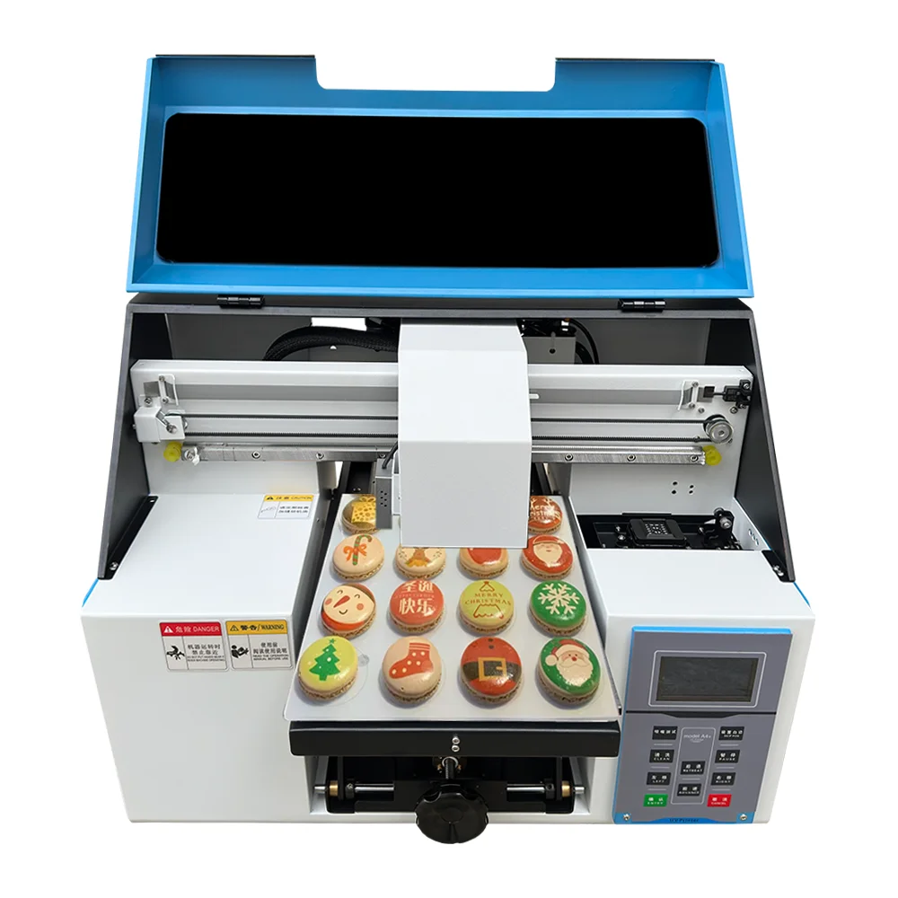 2024 New Digital Desktop Single Head Tx800 Uv Printer 20x30cm A4 Uv Flatbed Printer Phone Cases Sticker Acrylic Glass manufacture