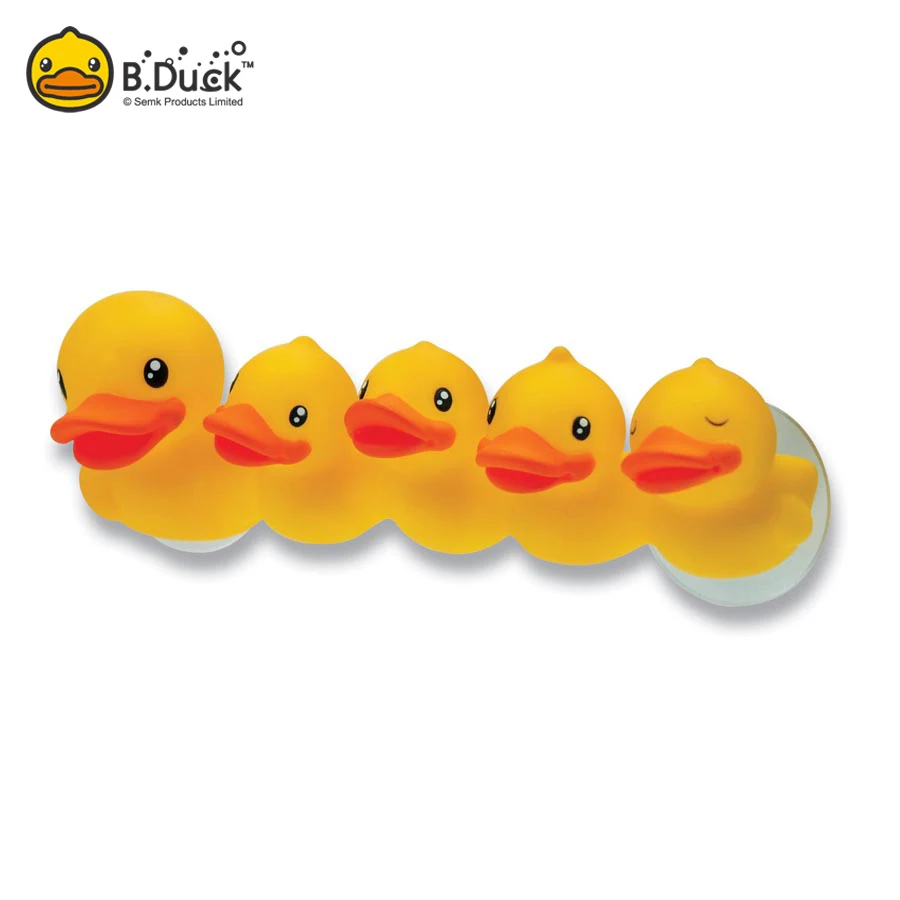 Custom B.Duck Portable PVC Toothbrush Holder with Suction Cup for Bathroom
