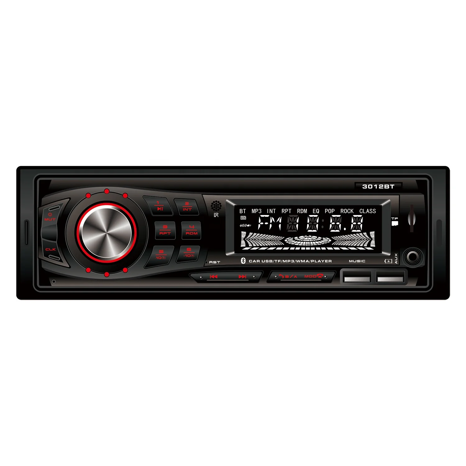 Classic Retro Car Radio MP3 Player for Bluetooth AUX SD Card Wireless FM Stereo Audio Receiver Screen Car Accessories