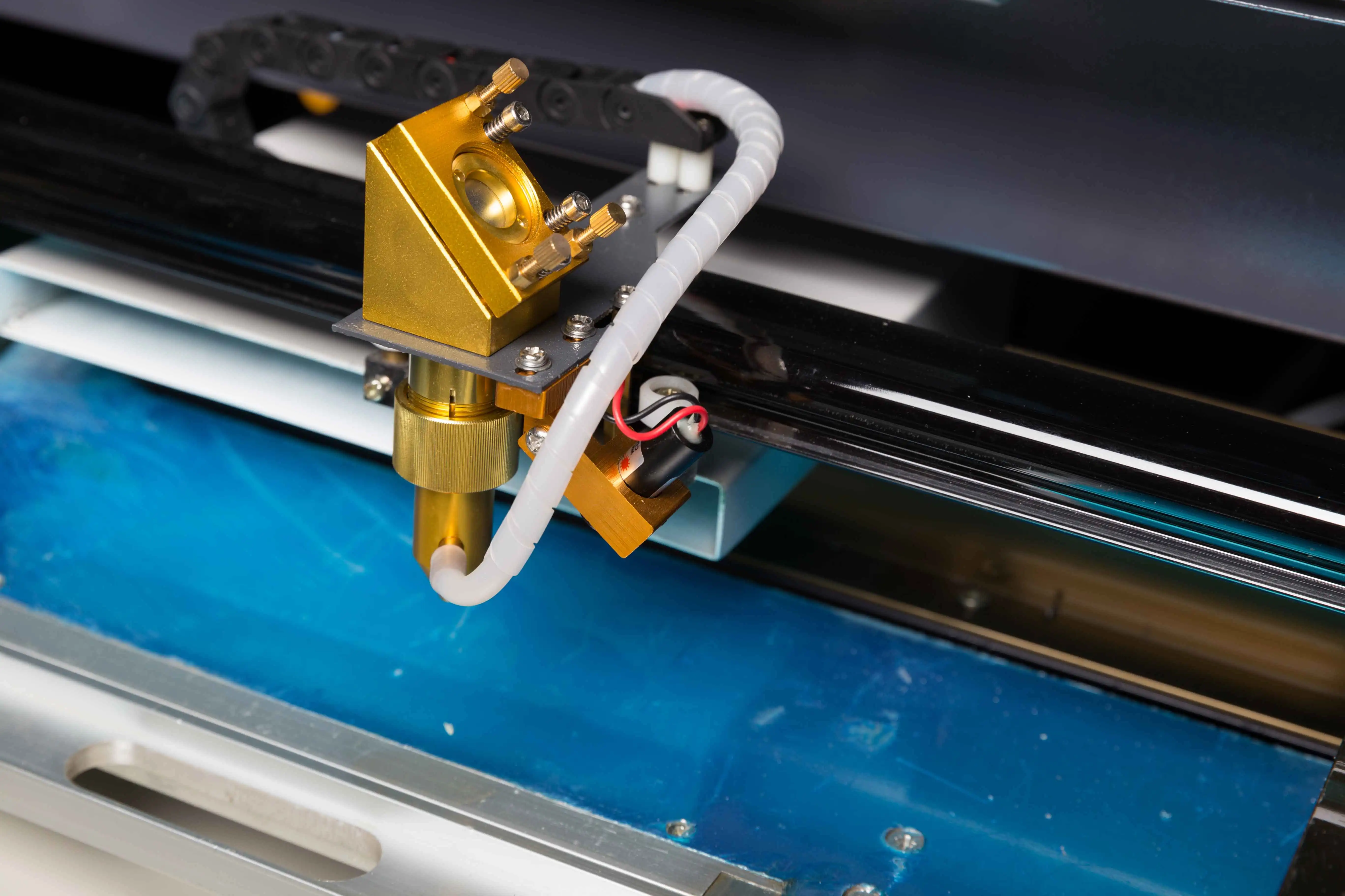Small Desktop Cheap Rubber Stamp Making Machine/stamp Maker Laser Ingraver Cutter 40/50w 3020/4040 Ruida Offline/M2 Controller