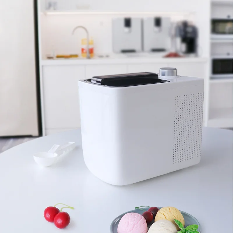 Electronic Without Precooling Mini Ice Cream Machine Small Automatic