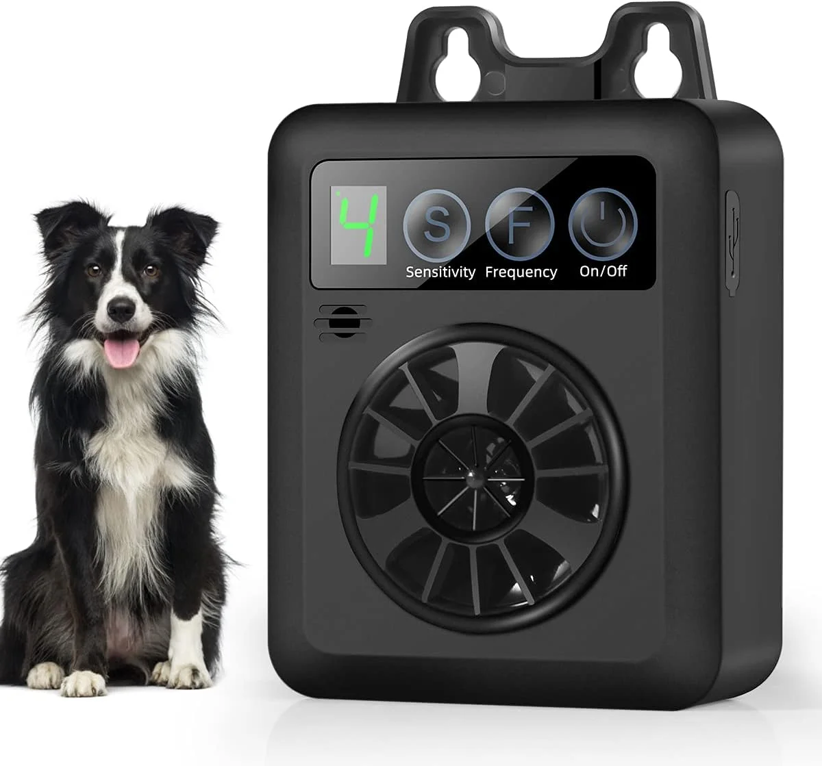 Rechargeable 50FT Ultrasonic Bark Control Devices Stop Neighbors Dog Barking Dog Bark Deterrent Device