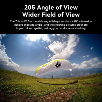 7artisans 7.5mm F3.5 APS-C Ultra Wide Angle Manual Focus Fisheye Lens for Nikon F DSLR Lens detail image