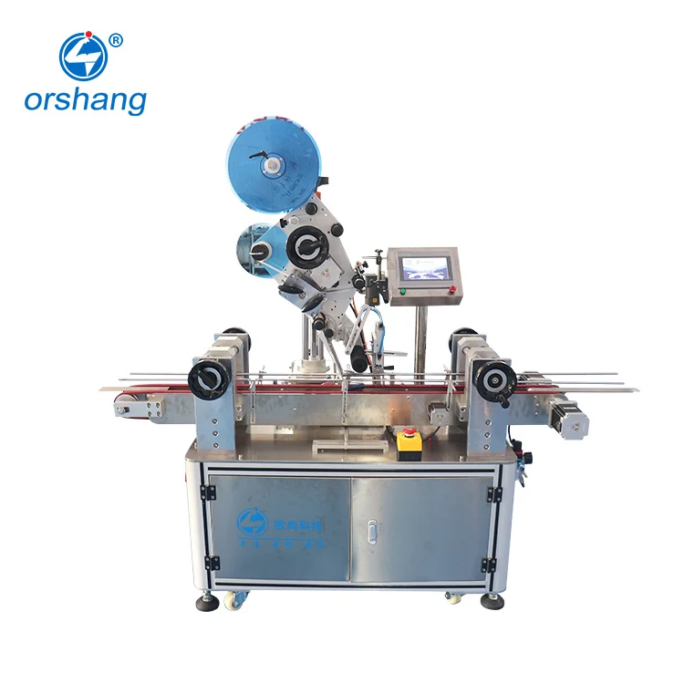 Orshang Automatic Battery Chocolate Packaging Corner Labeling Machine